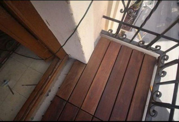 Foto - Eski balkonu bakın nasıl yeniledi!