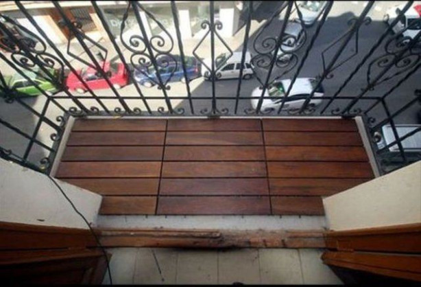 Foto - Eski balkonu bakın nasıl yeniledi!