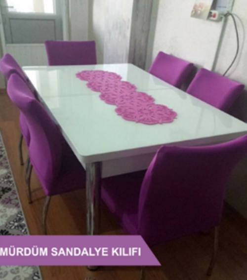 Foto - Eski görünümlü sandalyeyi, kılıfla yenileyin!