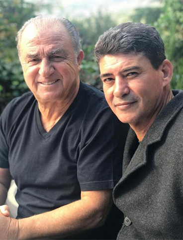 Eski öğrencisinden Fatih Terim'e ziyaret