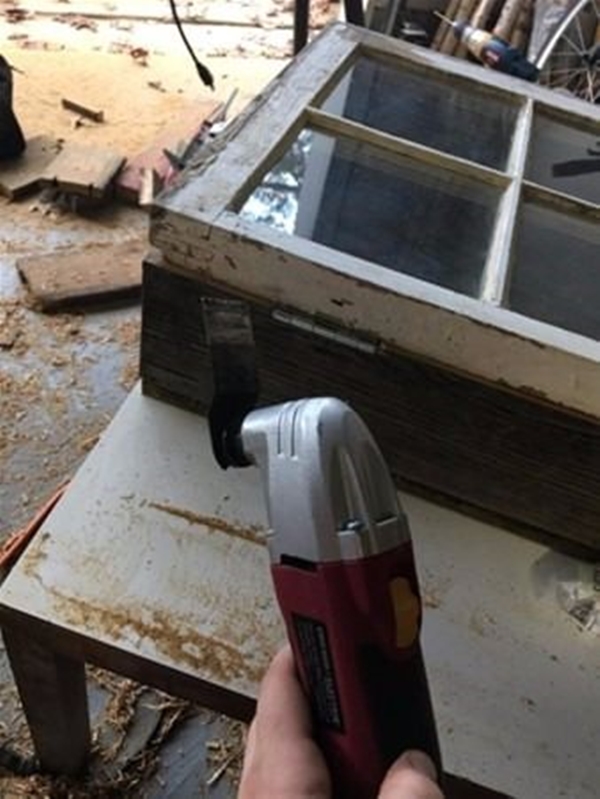 Foto - Eski pencereyi atmayıp bakın ne yaptı!