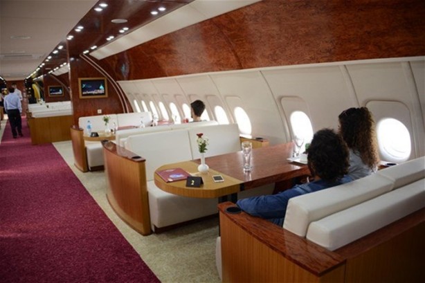 Foto - Eski uçak restoran oldu!