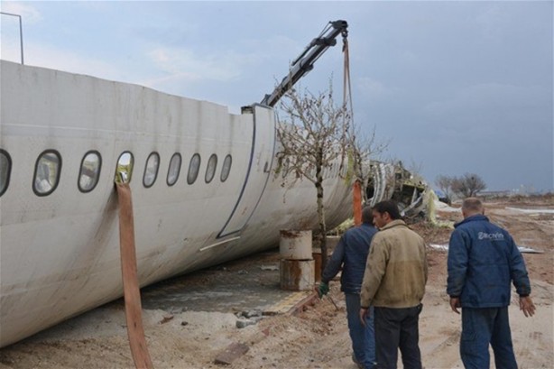 Eski uçak restoran oldu!