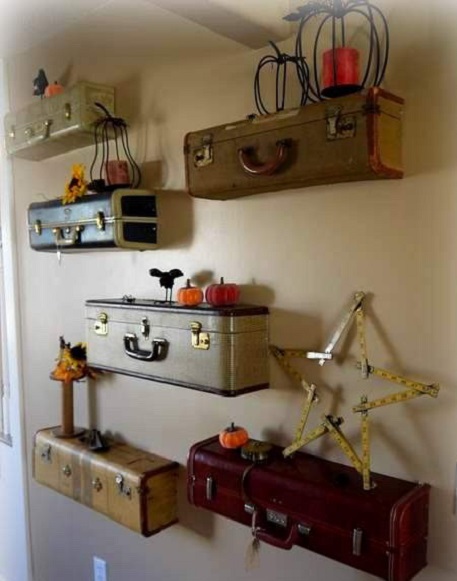 Foto - Eski valizler nasıl değerlendirilir? 