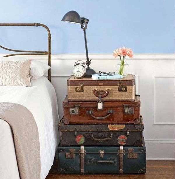 Foto - Eski valizler nasıl değerlendirilir? 