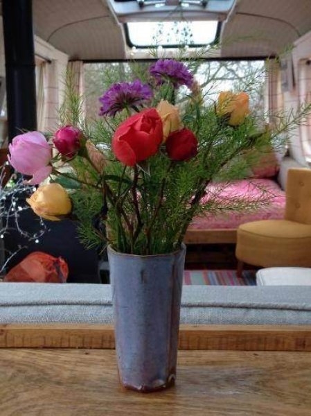 Foto - Eski yolcu otobüsünü eve dönüştürdü