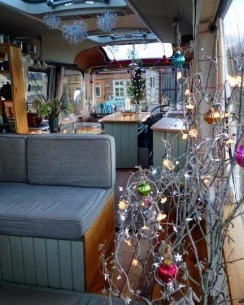 Foto - Eski yolcu otobüsünü eve dönüştürdü