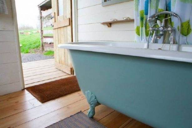 Foto - Eski yolcu otobüsünü eve dönüştürdü