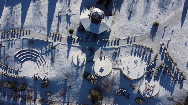 Foto - Eskişehir beyaza büründü