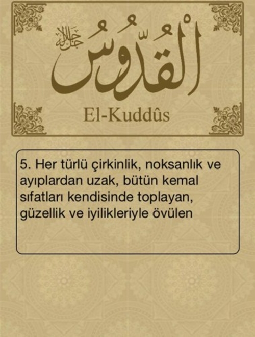 Foto - Esma-ül Hüsna