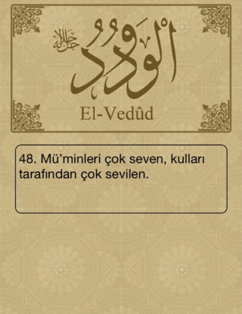 Foto - Esma-ül Hüsna