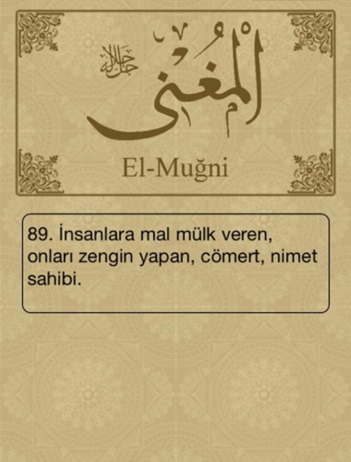 Foto - Esma-ül Hüsna