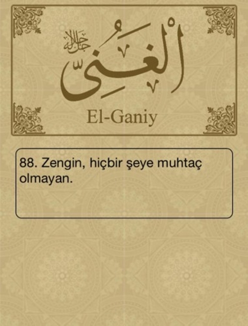 Foto - Esma-ül Hüsna