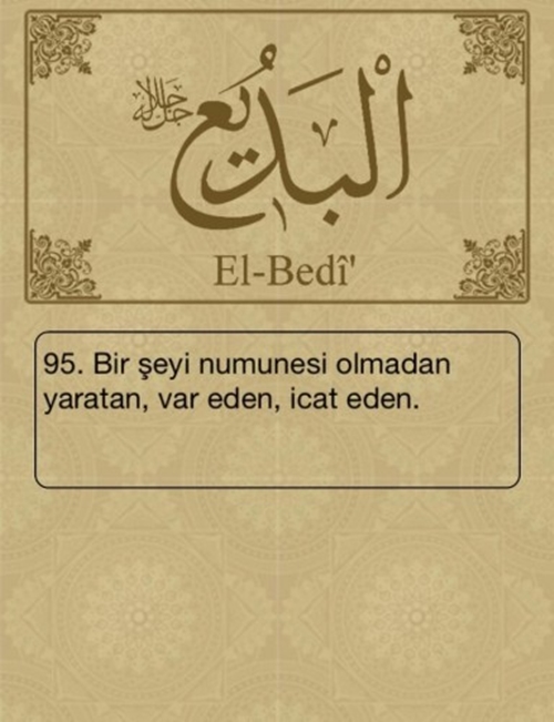 Foto - Esma-ül Hüsna