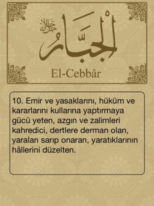 Foto - Esma-ül Hüsna