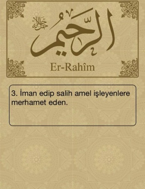 Foto - Esma-ül Hüsna