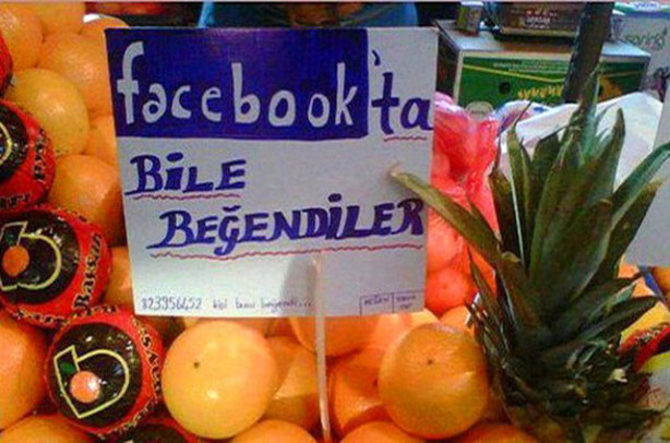 Foto - Esnaf eli değmiş güldüren yazılar