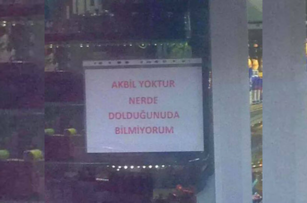 Foto - Esnaf eli değmiş güldüren yazılar