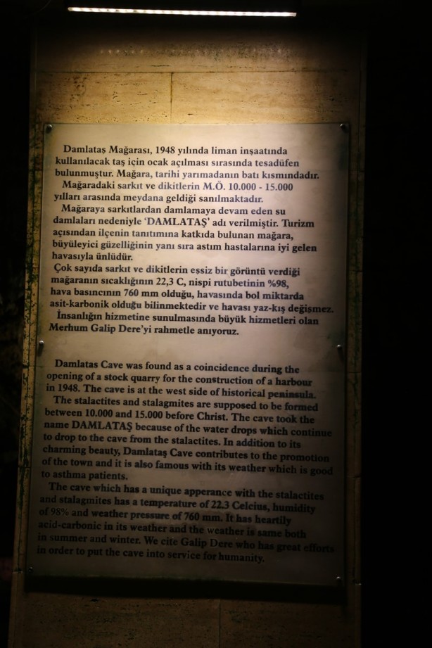 Foto - Eşsiz güzelliğiyle Damlataş Müzesi