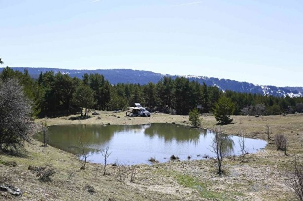 Eşsiz manzaralı yaylalar... Burası Karadeniz değil Ankara!