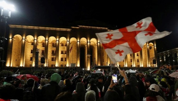 Foto - Etki ajanlarına karşı yasa çıkarmışlardı: ABD’den Gürcistan'a müdahale tehdidi!