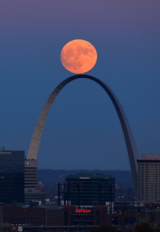 Foto - Süper Ay dünyadan böyle görüntülendi