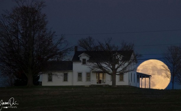 Foto - Süper Ay dünyadan böyle görüntülendi