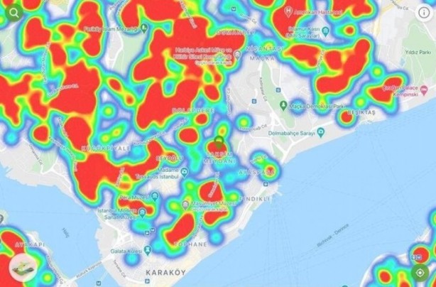 Foto - Etkili olmaya başladı... İşte ilçe ilçe İstanbul koronavirüs haritası