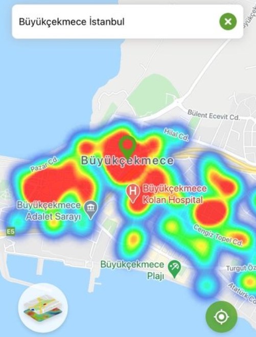 Foto - Etkili olmaya başladı... İşte ilçe ilçe İstanbul koronavirüs haritası