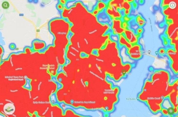 Foto - Etkili olmaya başladı... İşte ilçe ilçe İstanbul koronavirüs haritası