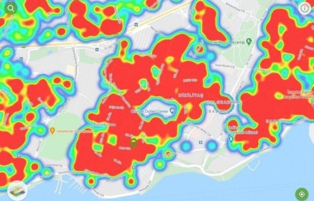 Foto - Etkili olmaya başladı... İşte ilçe ilçe İstanbul koronavirüs haritası