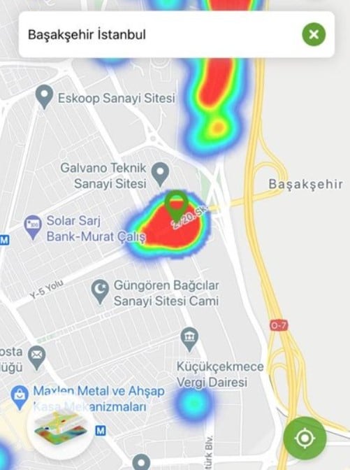 Foto - Etkili olmaya başladı... İşte ilçe ilçe İstanbul koronavirüs haritası