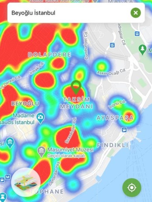 Foto - Etkili olmaya başladı... İşte ilçe ilçe İstanbul koronavirüs haritası
