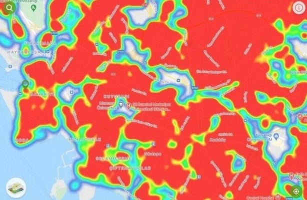 Foto - Etkili olmaya başladı... İşte ilçe ilçe İstanbul koronavirüs haritası