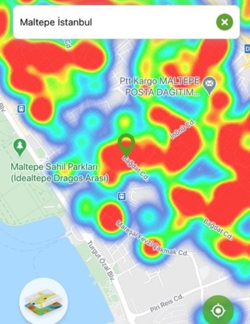 Foto - Etkili olmaya başladı... İşte ilçe ilçe İstanbul koronavirüs haritası