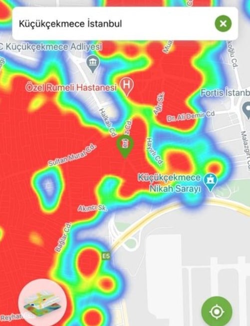 Foto - Etkili olmaya başladı... İşte ilçe ilçe İstanbul koronavirüs haritası