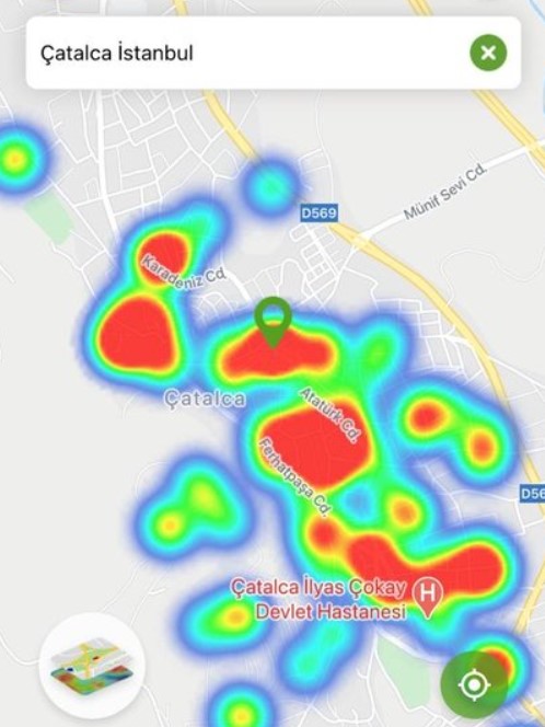 Foto - Etkili olmaya başladı... İşte ilçe ilçe İstanbul koronavirüs haritası