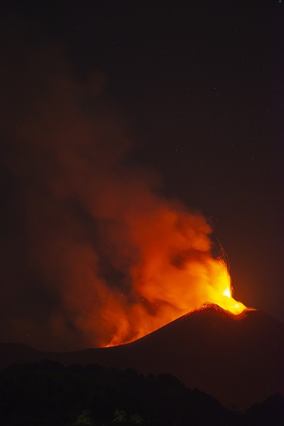 Foto - Etna Yanardağı harekete geçti