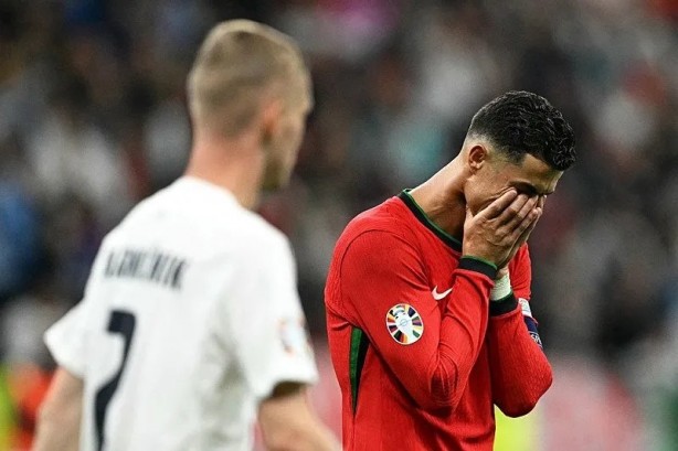 Foto - EURO 2024’te büyük hüsran! Cristiano Ronaldo gözyaşlarını tutamadı: O anlar geceye damga vurdu…