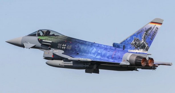 Foto - Türkiye'ye verilmeyen Eurofighter savaş uçaklarıyla ilgili büyük şok! Almanya apar topar Ankara'nın kapısını çalabilir