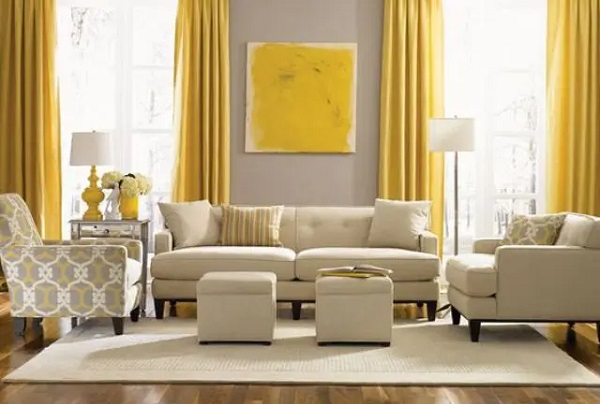 Foto - Ev dekorasyonunda hardal tonları nasıl kullanılır? 