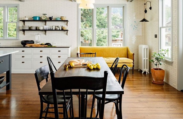 Foto - Ev dekorasyonunda hardal tonları nasıl kullanılır? 