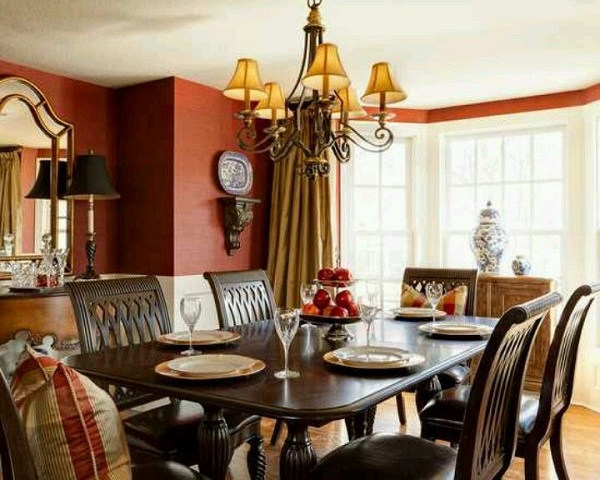 Foto - Ev dekorasyonunda tarçın rengi kullanımı