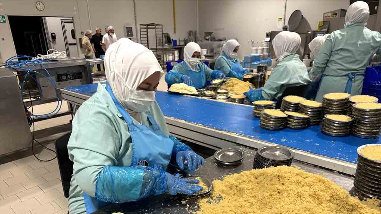 Ev hanımları üretime katıldı: Yozgat'tan dünyaya künefe ve katmer ihracatı!