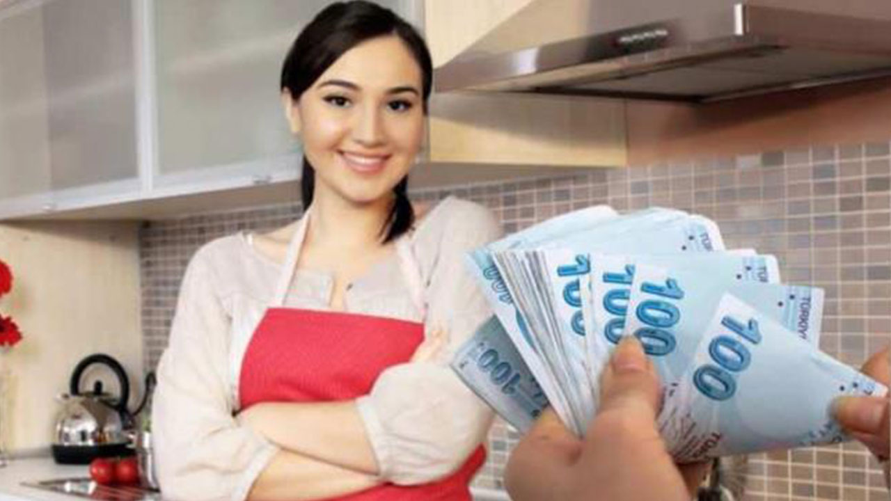 Ev hanımlarına müjde gibi müjde! Aylık 15 bin lira verilecek