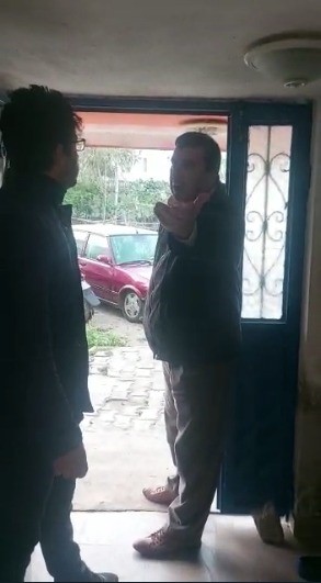 Foto - Ev sahibinin üzerine yürüdüğü anları cep telefonuyla kaydeden kadın şikayetçi oldu