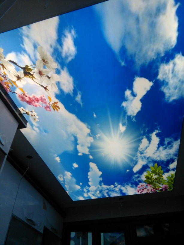 Foto - Ev ve işyeriniz için en güzel gergi tavan örnekleri