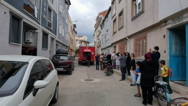 Foto - Ev yangınında korkutan patlama!