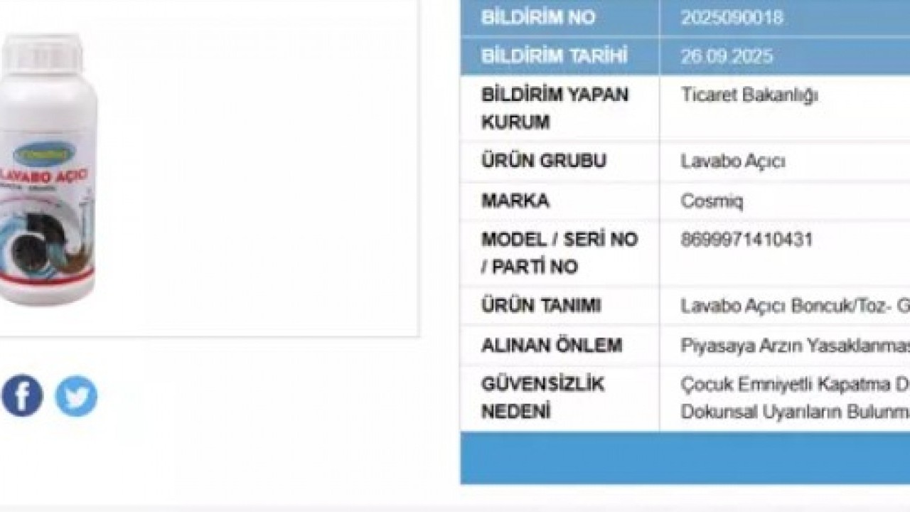 Foto - Evde varsa hemen çöpe atın: İki ürün raflardan toplatılıyor!