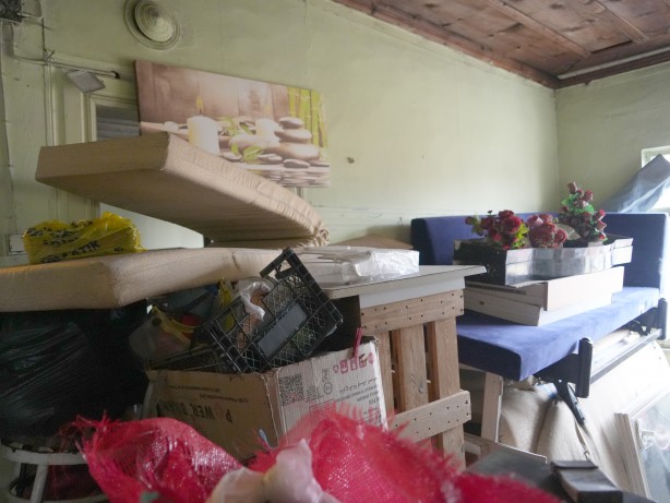 Foto - Evde yok yok! Manzarayı görenler şoke oldu